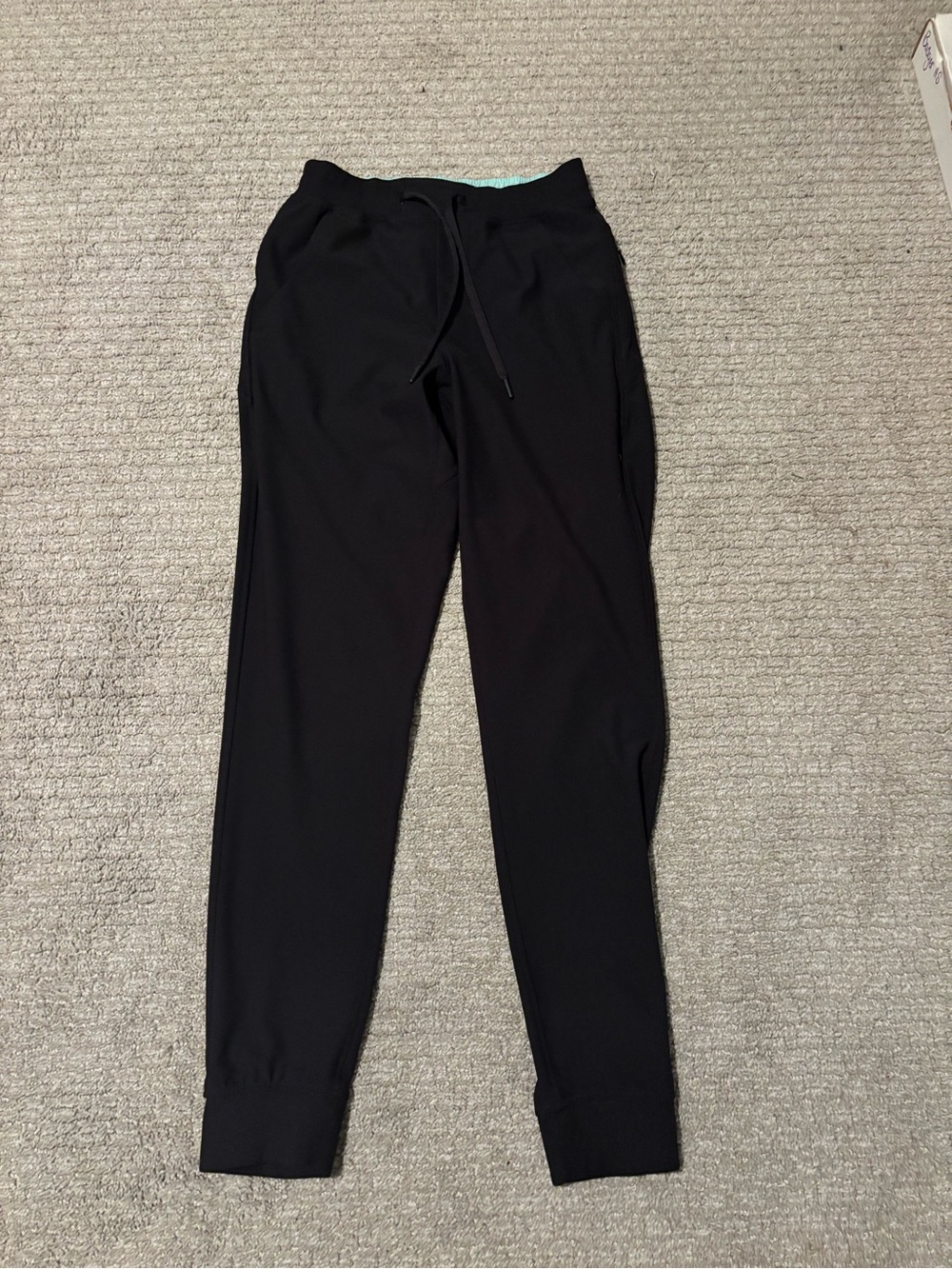 Birddogs Men’s Black Jogger Sweatpants with Drawstring